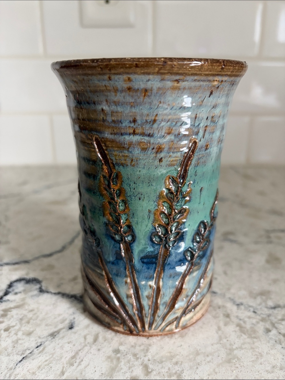 Handmade Pottery Vase - Picture 1 of 7
